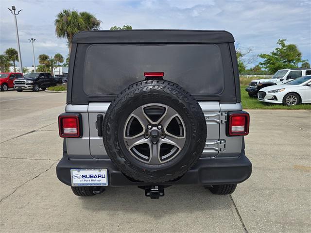 used 2018 Jeep Wrangler Unlimited car, priced at $19,787