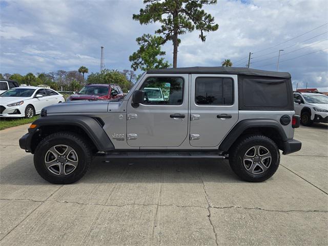 used 2018 Jeep Wrangler Unlimited car, priced at $19,787