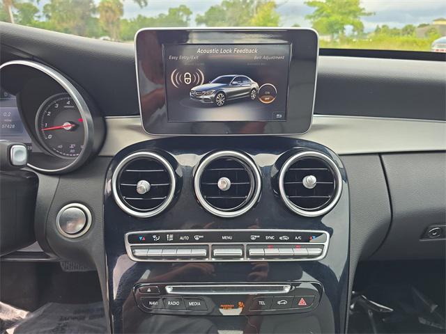 used 2015 Mercedes-Benz C-Class car, priced at $14,878