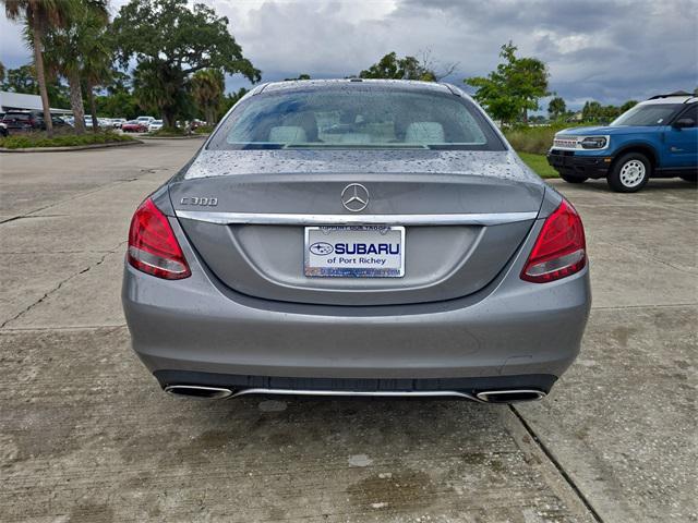 used 2015 Mercedes-Benz C-Class car, priced at $14,878