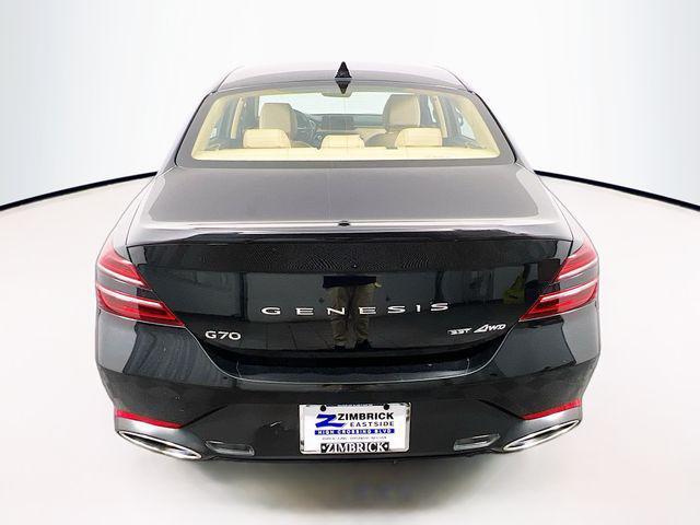 used 2022 Genesis G70 car, priced at $30,000