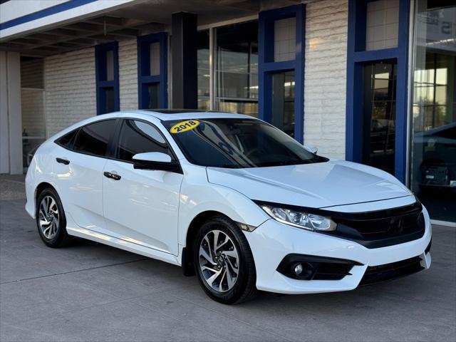 used 2018 Honda Civic car, priced at $16,988