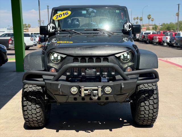 used 2016 Jeep Wrangler Unlimited car, priced at $30,988