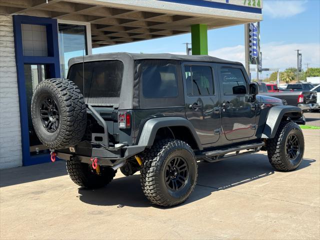 used 2016 Jeep Wrangler Unlimited car, priced at $30,988