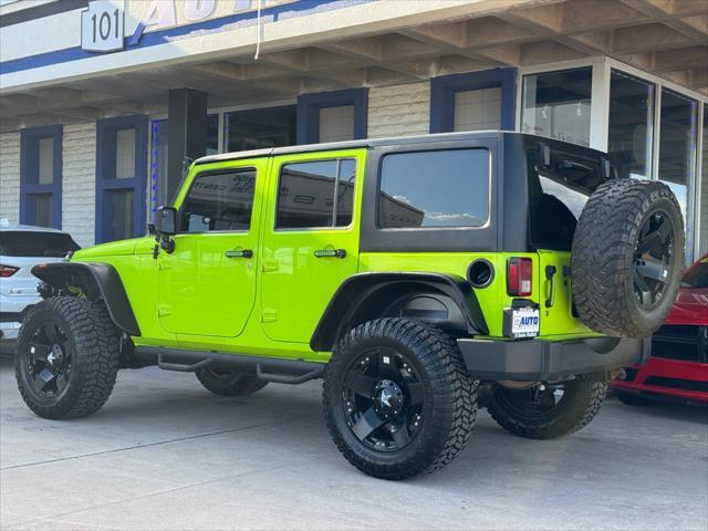 used 2013 Jeep Wrangler Unlimited car, priced at $19,988