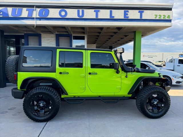 used 2013 Jeep Wrangler Unlimited car, priced at $19,988