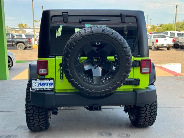 used 2013 Jeep Wrangler Unlimited car, priced at $19,988