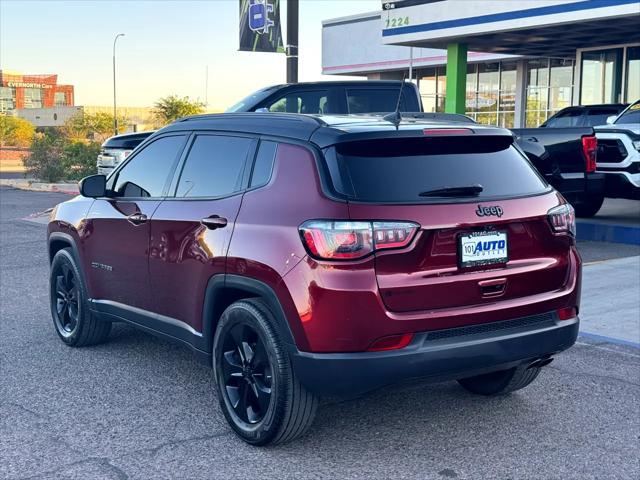 used 2021 Jeep Compass car, priced at $16,988