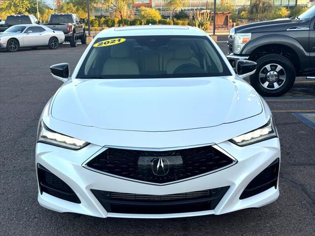 used 2021 Acura TLX car, priced at $28,988