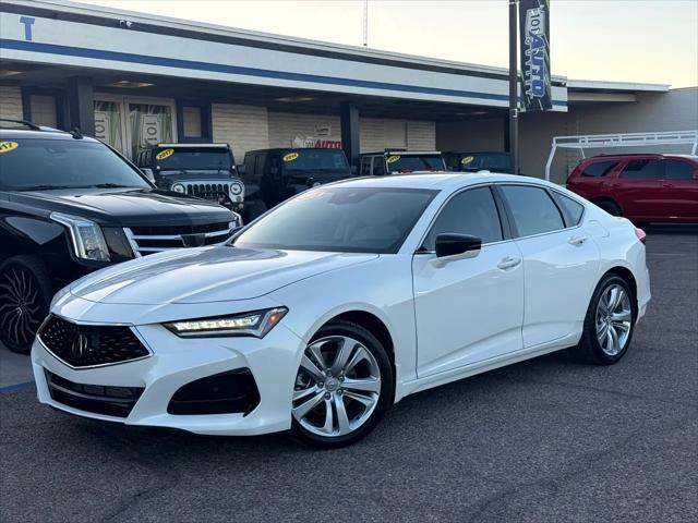 used 2021 Acura TLX car, priced at $28,988