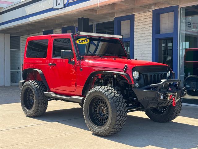 used 2018 Jeep Wrangler JK car, priced at $28,477