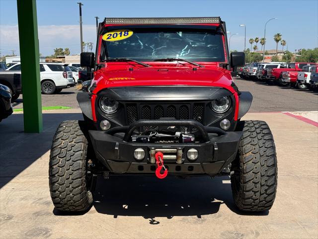 used 2018 Jeep Wrangler JK car, priced at $28,477