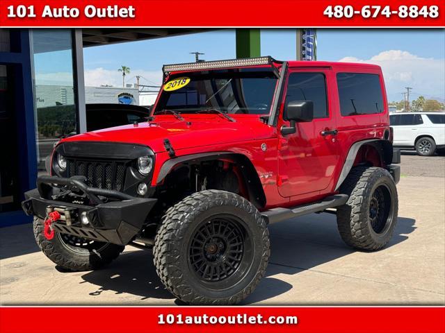 used 2018 Jeep Wrangler JK car, priced at $28,477