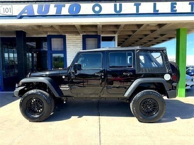 used 2017 Jeep Wrangler Unlimited car, priced at $23,988