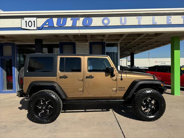 used 2015 Jeep Wrangler Unlimited car, priced at $18,989