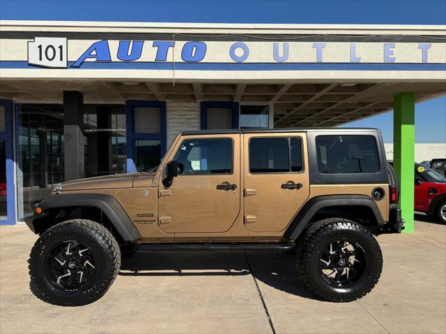 used 2015 Jeep Wrangler Unlimited car, priced at $18,989