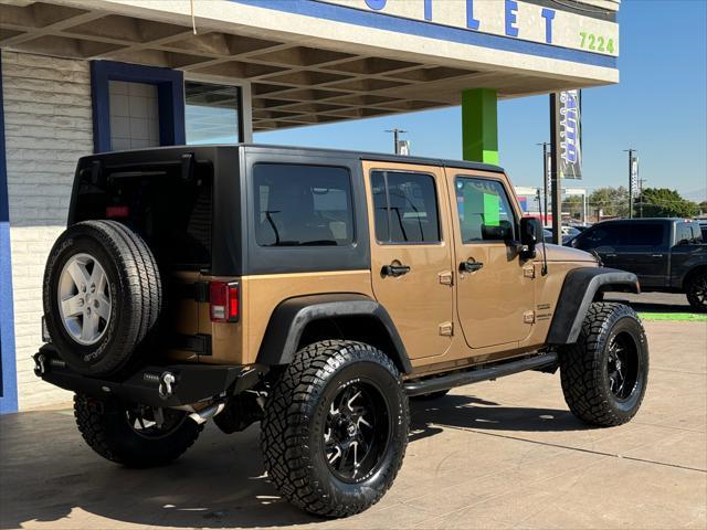 used 2015 Jeep Wrangler Unlimited car, priced at $18,989