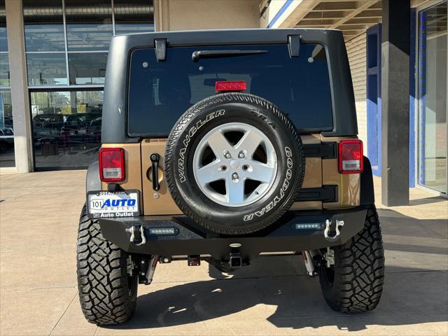 used 2015 Jeep Wrangler Unlimited car, priced at $18,989