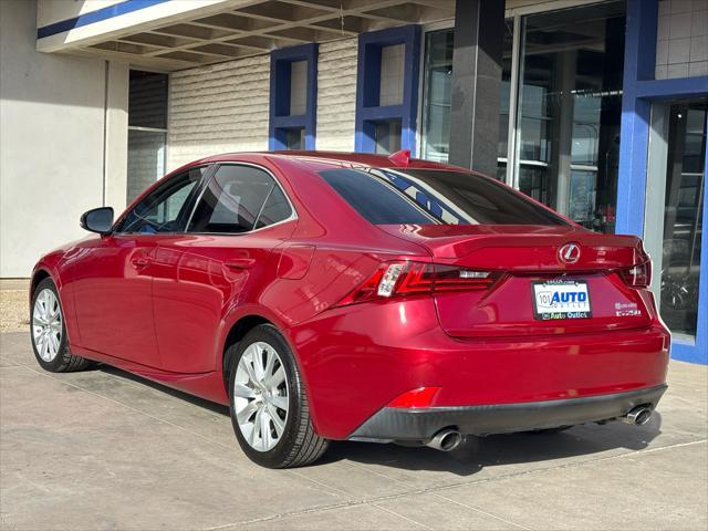 used 2015 Lexus IS 250 car, priced at $18,990