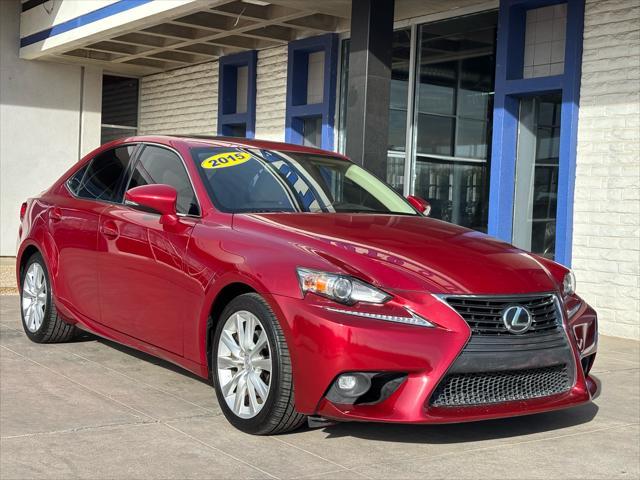 used 2015 Lexus IS 250 car, priced at $18,990