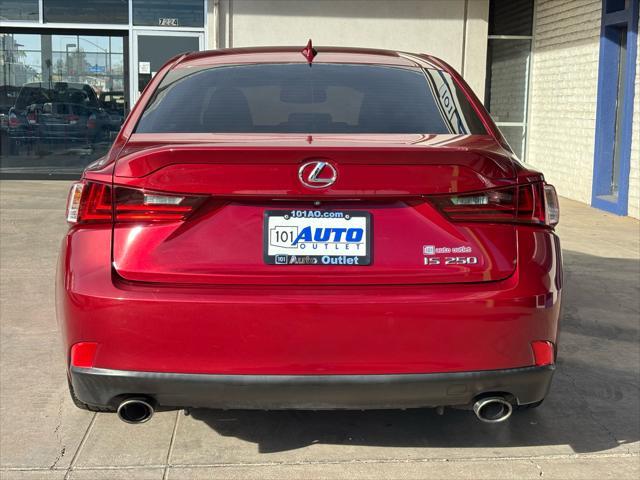 used 2015 Lexus IS 250 car, priced at $18,990