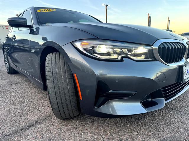 used 2022 BMW 330e car, priced at $27,989