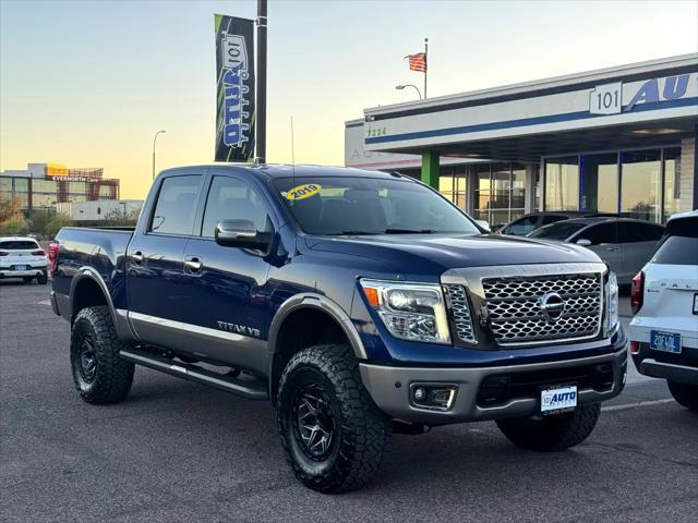 used 2019 Nissan Titan car, priced at $34,988