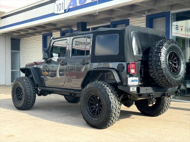 used 2017 Jeep Wrangler Unlimited car, priced at $33,988