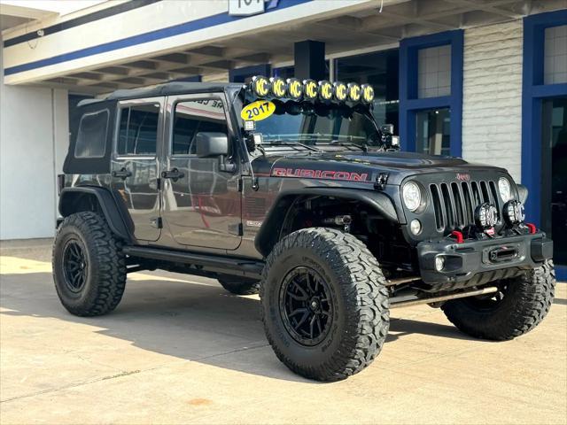 used 2017 Jeep Wrangler Unlimited car, priced at $33,988