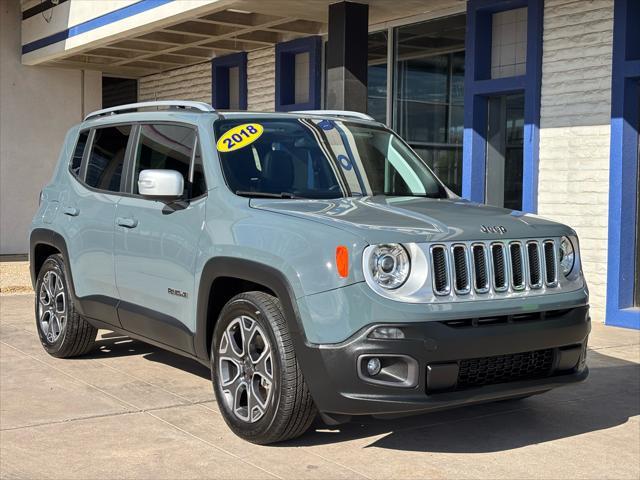 used 2018 Jeep Renegade car, priced at $16,988