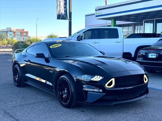 used 2021 Ford Mustang car, priced at $31,988