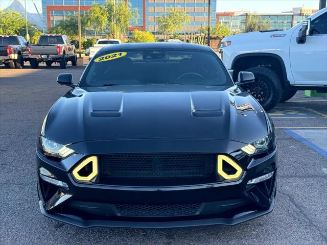 used 2021 Ford Mustang car, priced at $31,988