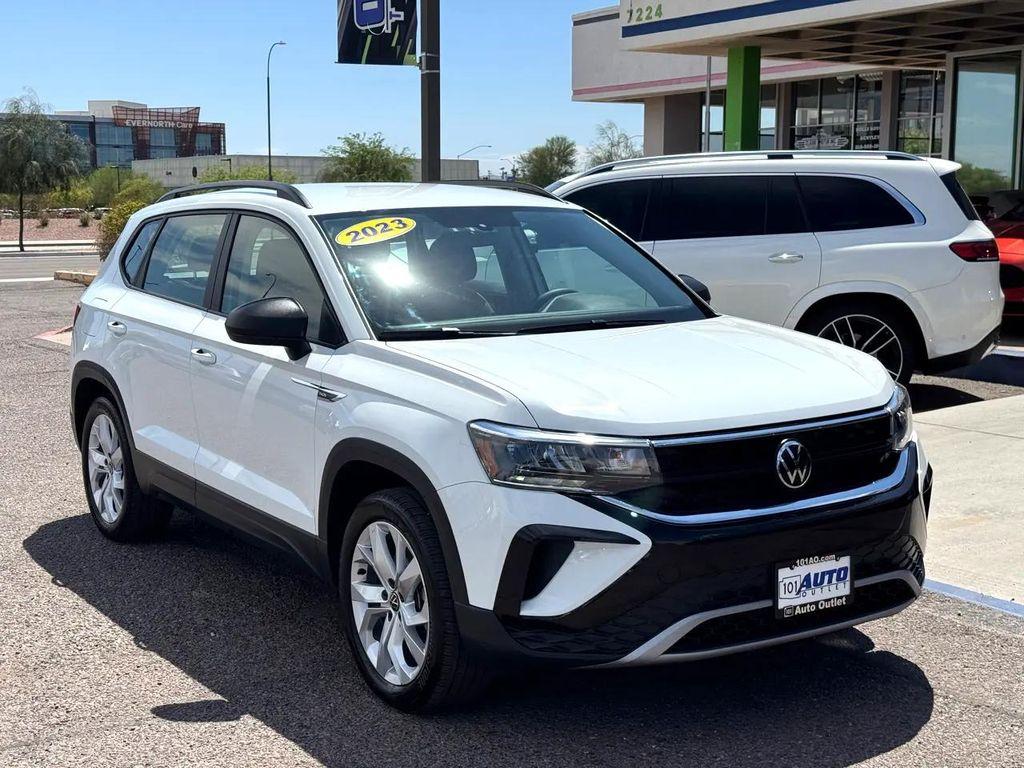 used 2023 Volkswagen Taos car, priced at $19,988