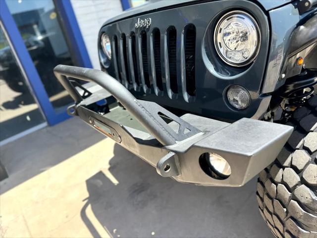 used 2017 Jeep Wrangler Unlimited car, priced at $26,988