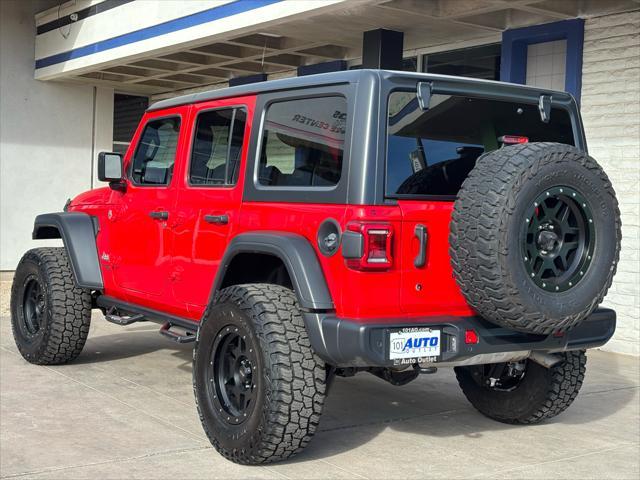 used 2018 Jeep Wrangler Unlimited car, priced at $18,990