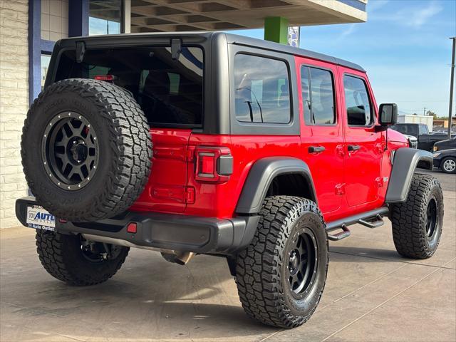 used 2018 Jeep Wrangler Unlimited car, priced at $18,990