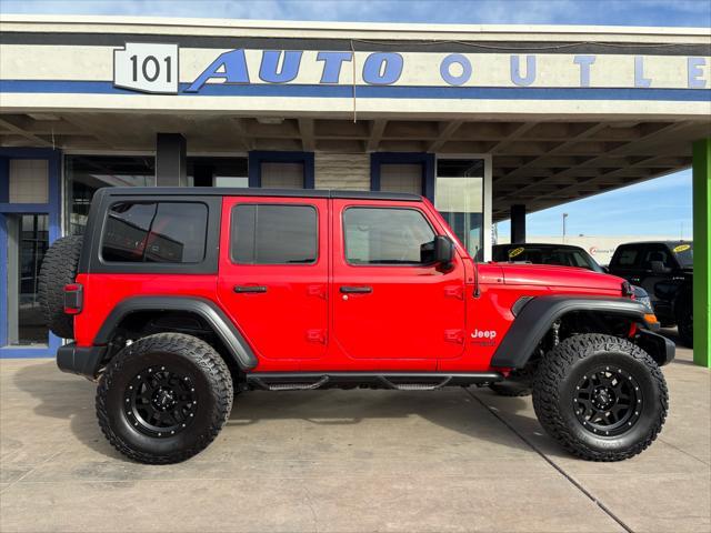 used 2018 Jeep Wrangler Unlimited car, priced at $18,990