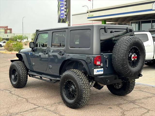 used 2016 Jeep Wrangler Unlimited car, priced at $23,988