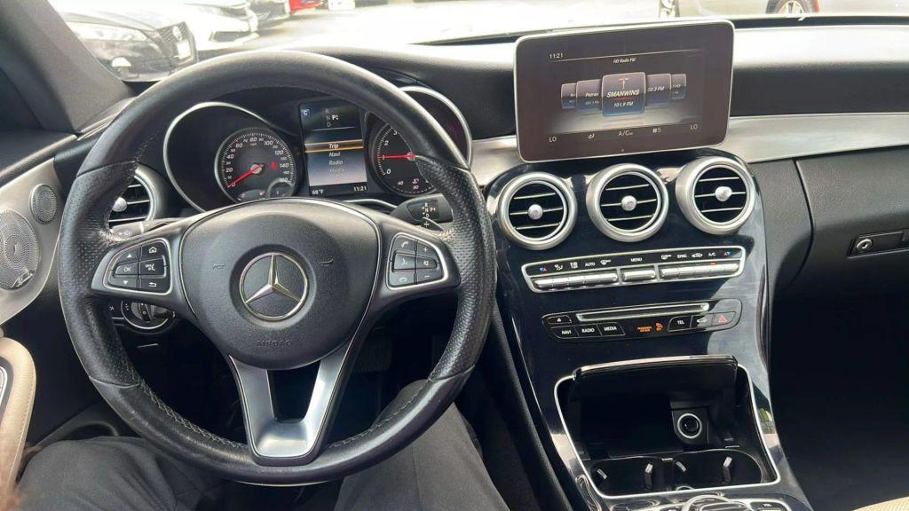 used 2017 Mercedes-Benz C-Class car, priced at $18,995