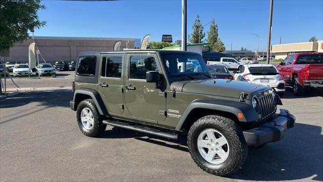 used 2016 Jeep Wrangler Unlimited car, priced at $20,995