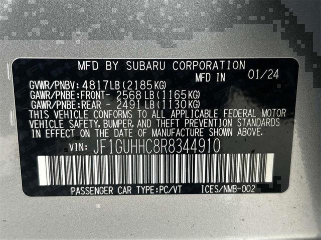 new 2024 Subaru Impreza car, priced at $27,670