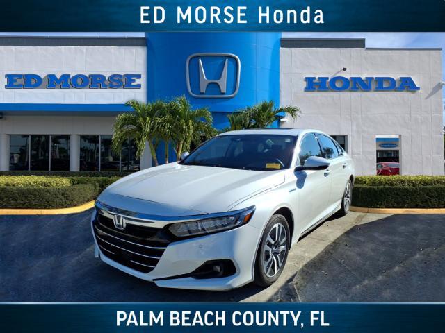 used 2021 Honda Accord Hybrid car, priced at $20,987