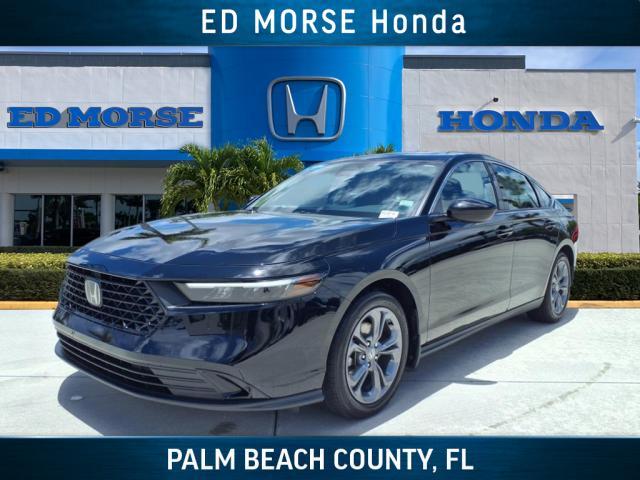 used 2024 Honda Accord car, priced at $27,007