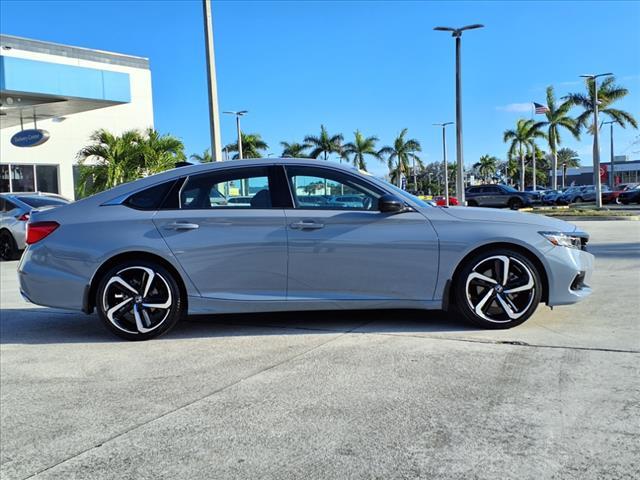 used 2021 Honda Accord car, priced at $21,987