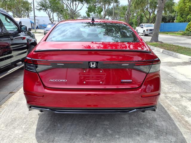 used 2023 Honda Accord Hybrid car, priced at $26,777