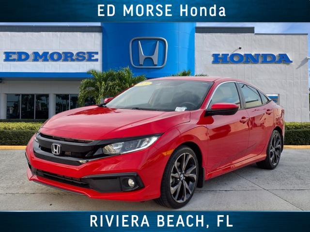 used 2021 Honda Civic car, priced at $19,177