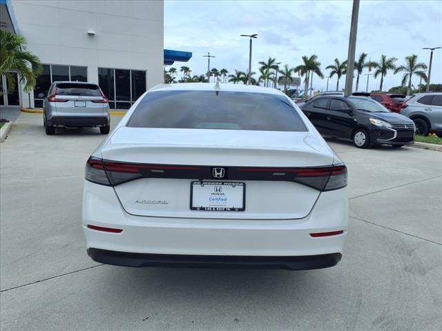 used 2024 Honda Accord car, priced at $24,707