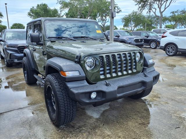 used 2023 Jeep Wrangler car, priced at $30,777
