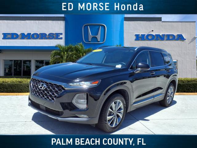 used 2019 Hyundai Santa Fe car, priced at $16,277