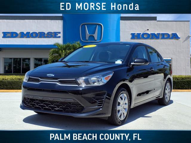 used 2021 Kia Rio car, priced at $11,107
